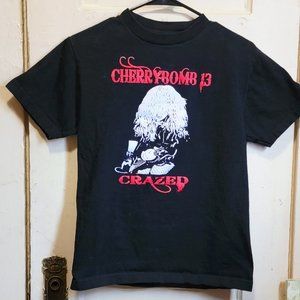 Band Tee.. New Crazed Cherrybomb 13 ...Bass Player ..Unisex